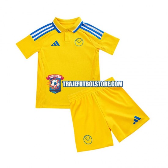 Camiseta 2ª Leeds United Niño 2024-2025 Manga Corta