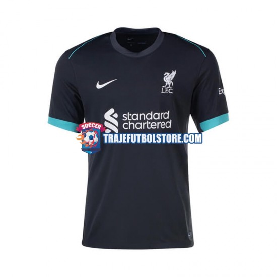 Camiseta 2ª Liverpool Hombre 2024-2025 Manga Corta