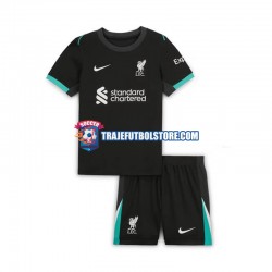 Camiseta 2ª Liverpool Niño 2024-2025 Manga Corta