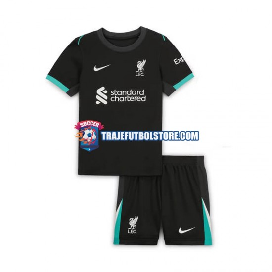 Camiseta 2ª Liverpool Niño 2024-2025 Manga Corta