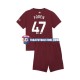 Camiseta 3ª Manchester City Phil Foden 47 Niño 2024-2025 Manga Corta