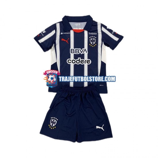 Camiseta 1ª Monterrey Niño 2024-2025 Manga Corta