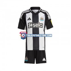Camiseta 1ª Newcastle United Niño 2024-2025 Manga Corta