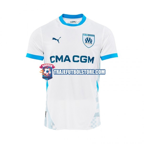 Camiseta 1ª Olympique de Marsella Hombre 2024-2025 Manga Corta