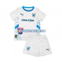 Camiseta 1ª Olympique de Marsella Niño 2024-2025 Manga Corta