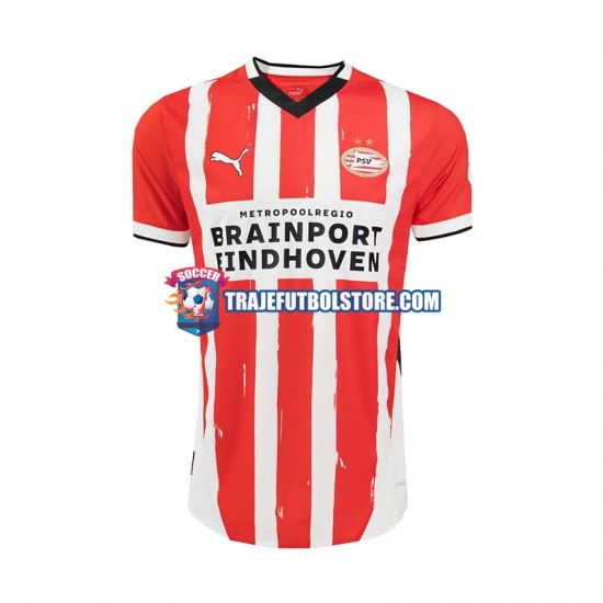 Camiseta 1ª PSV Eindhoven Hombre 2024-2025 Manga Corta