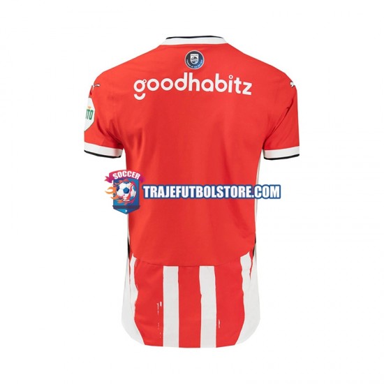 Camiseta 1ª PSV Eindhoven Hombre 2024-2025 Manga Corta