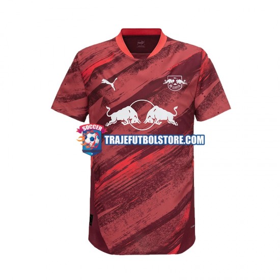 Camiseta 2ª RB Leipzig Hombre 2024-2025 Manga Corta