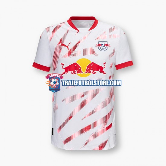 Camiseta 1ª RB Leipzig Hombre 2024-2025 Manga Corta