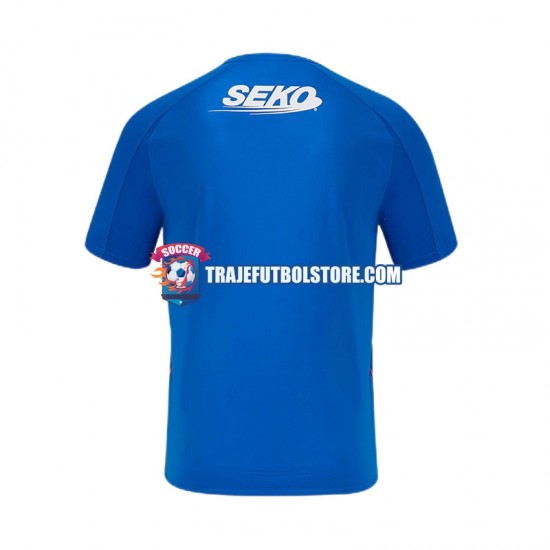 Camiseta 1ª Rangers Hombre 2024-2025 Manga Corta