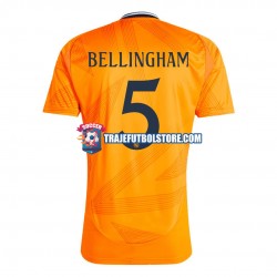 Camiseta 2ª Real Madrid BELLINGHAM 5 Hombre 2024-2025 Manga Corta