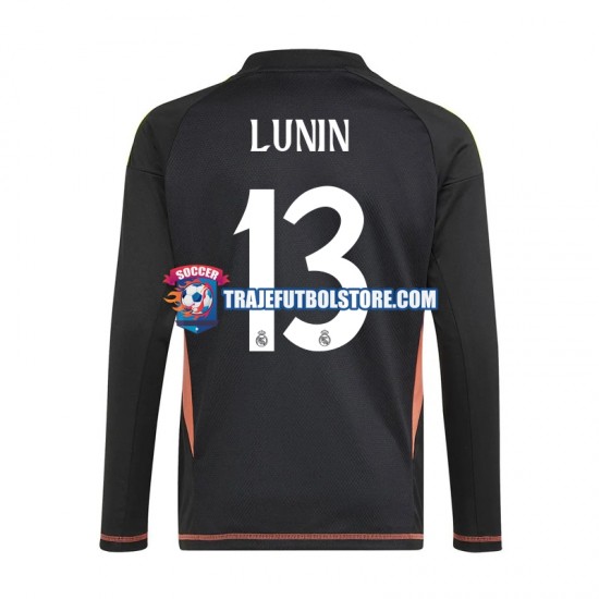 Camiseta 2ª Real Madrid Andriy Lunin 13 Portero Hombre 2024-2025 ML