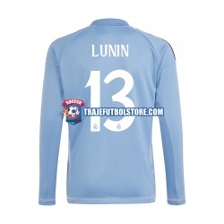 Camiseta 1ª Real Madrid Andriy Lunin 13 Portero Hombre 2024-2025 ML
