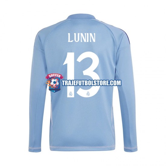 Camiseta 1ª Real Madrid Andriy Lunin 13 Portero Hombre 2024-2025 ML