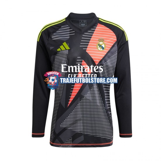 Camiseta 2ª Real Madrid Portero Hombre 2024-2025 ML