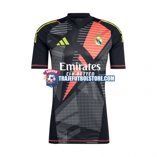 Camiseta 2ª Real Madrid Portero Hombre 2024-2025 Manga Corta