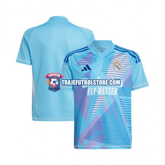 Camiseta 1ª Real Madrid Portero Hombre 2024-2025 Manga Corta