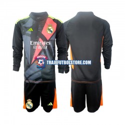 Camiseta 2ª Real Madrid Portero Niño 2024-2025 ML