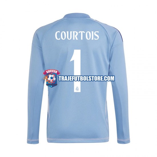 Camiseta 1ª Real Madrid Thibaut Courtois 1 Portero Hombre 2024-2025 ML