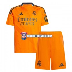 Camiseta 2ª Real Madrid Niño 2024-2025 Manga Corta