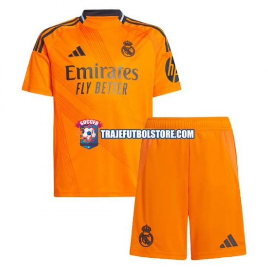 Camiseta 2ª Real Madrid Niño 2024-2025 Manga Corta