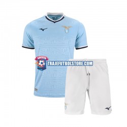 Camiseta 1ª SS Lazio Niño 2024-2025 Manga Corta