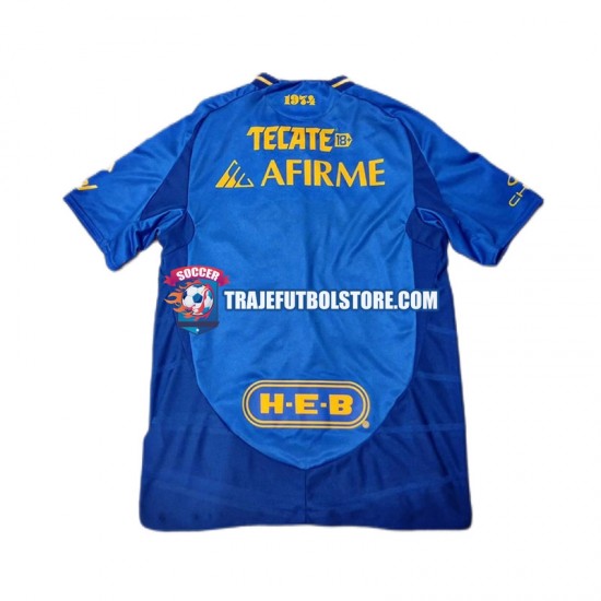 Camiseta 2ª Tigres UANL Hombre 2024-2025 Manga Corta