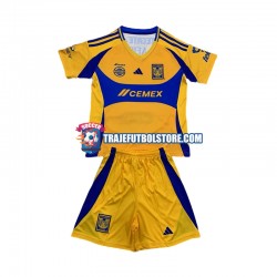 Camiseta 1ª Tigres UANL Niño 2024-2025 Manga Corta