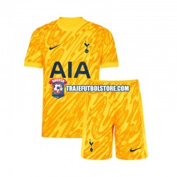 Camiseta 1ª Tottenham Hotspur Portero Niño 2024-2025 Manga Corta