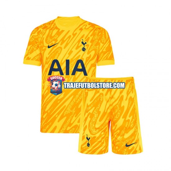 Camiseta 1ª Tottenham Hotspur Portero Niño 2024-2025 Manga Corta