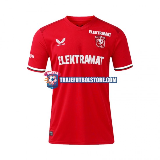 Camiseta 1ª Twente Hombre 2024-2025 Manga Corta