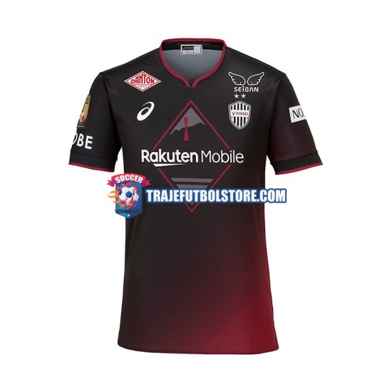 Camiseta 1ª Vissel Kobe Hombre 2024-2025 Manga Corta