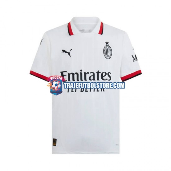Camiseta 2ª AC Milan Hombre 2024-2025 Manga Corta