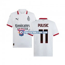 Camiseta 2ª AC Milan PULISIC 11 Hombre 2024-2025 Manga Corta