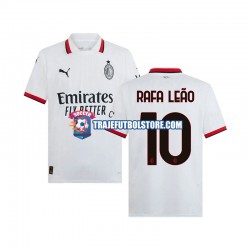 Camiseta 2ª AC Milan RAFA LEAO 10 Hombre 2024-2025 Manga Corta