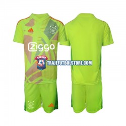 Camiseta 3ª AFC Ajax Portero Niño 2024-2025 Manga Corta