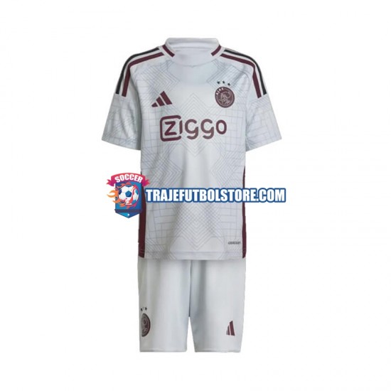 Camiseta 3ª AFC Ajax Niño 2024-2025 Manga Corta