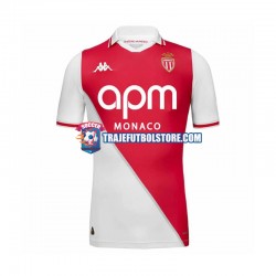 Camiseta 1ª AS Monaco Hombre 2024-2025 Manga Corta