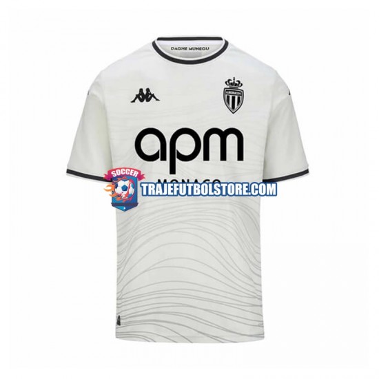 Camiseta 3ª AS Monaco Hombre 2024-2025 Manga Corta