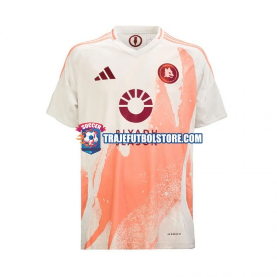 Camiseta 2ª AS Roma Hombre 2024-2025 Manga Corta