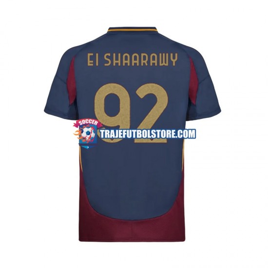 Camiseta 3ª AS Roma Stephan El Shaarawy 92 Hombre 2024-2025 Manga Corta