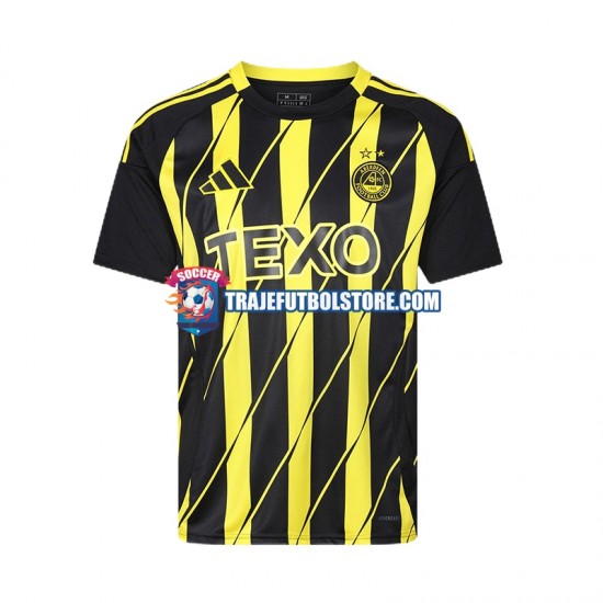 Camiseta 2ª Aberdeen Hombre 2024-2025 Manga Corta