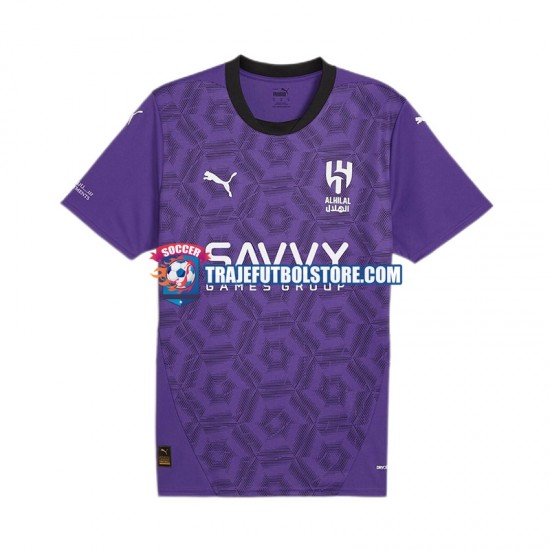 Camiseta 3ª Al Hilal Hombre 2024-2025 Manga Corta