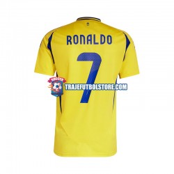 Camiseta 1ª Al Nassr Cristiano Ronaldo 7 Hombre 2024-2025 Manga Corta