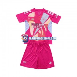 Camiseta 2ª Arsenal Portero Niño 2024-2025 Manga Corta