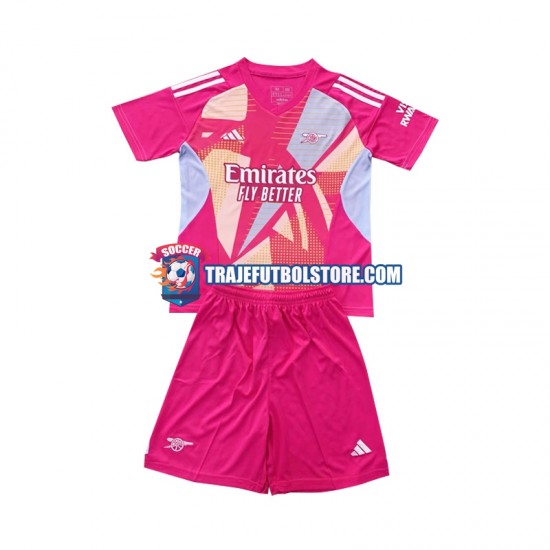 Camiseta 2ª Arsenal Portero Niño 2024-2025 Manga Corta
