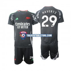 Camiseta 2ª Arsenal Havertz 29 Niño 2024-2025 Manga Corta