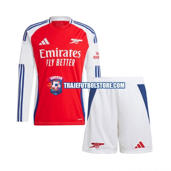 Camiseta 1ª Arsenal Niño 2024-2025 ML