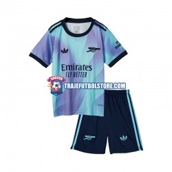 Camiseta 3ª Arsenal Niño 2024-2025 Manga Corta