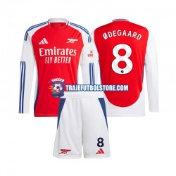 Camiseta 1ª Arsenal Martin Odegaard 8 Niño 2024-2025 ML